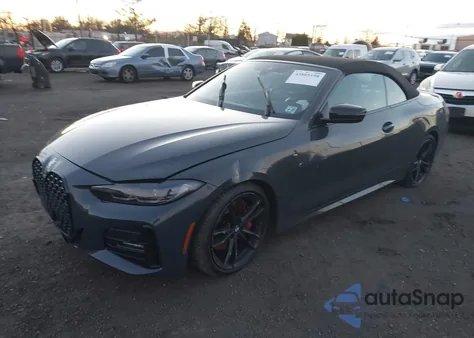 2022 BMW 430I z USA, uszkodzony, nr VIN WBA23AT07NCJ90769